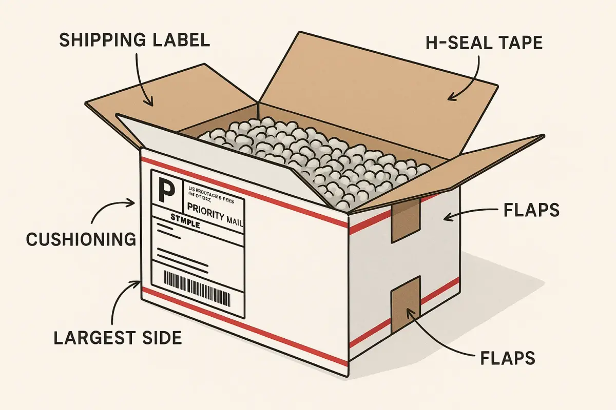 USPS Shipping: Labels, Supplies, Packaging, and Service Options